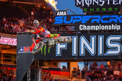 Denver Supercross 2026 Results: Hunter Lawrence Wins as Roczen Leads Title by 1 Point